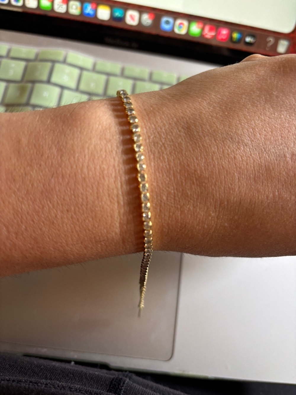 Alda faux tiny diamond bracelet * accepting offer